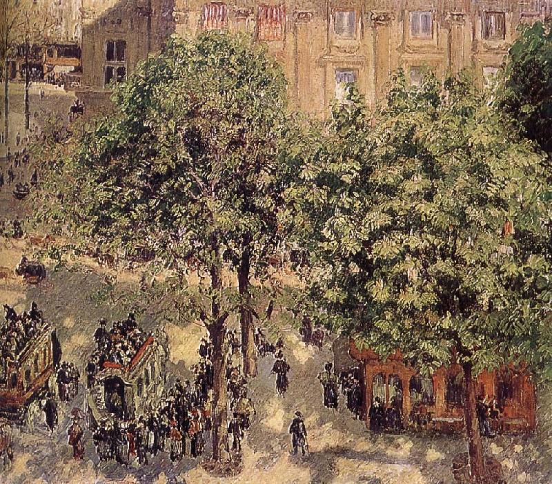 Camille Pissarro Francis Square Theater oil painting image